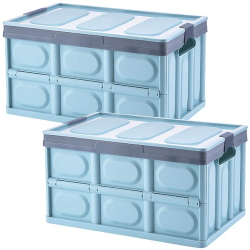 Lidded storage bins - pack, 30l
