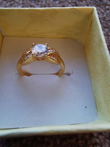 Genuine qvc diamonique gold - qvc,