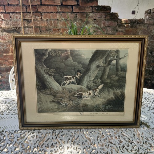 Large vintage framed pheasant - vintage,