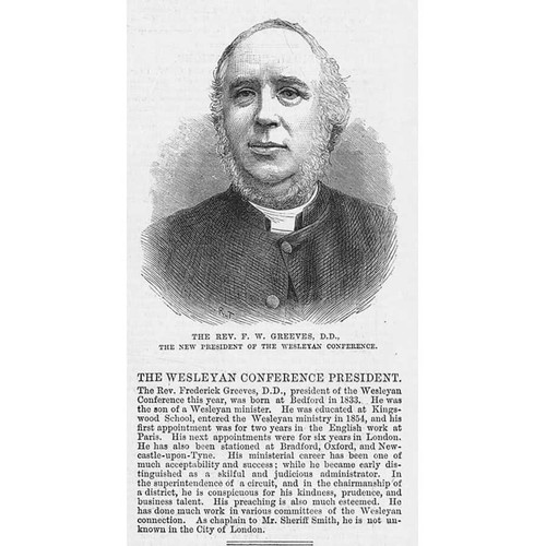 Rev frederick greeves - rev,