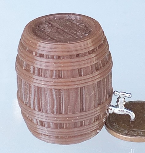 Dolls house sealed brown - house,