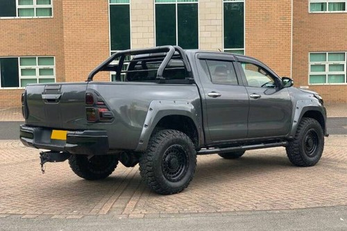 Black textured roll bar - textured,