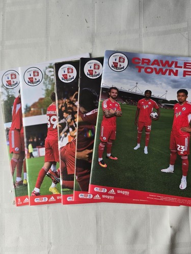 Crawley town home programmes - town,
