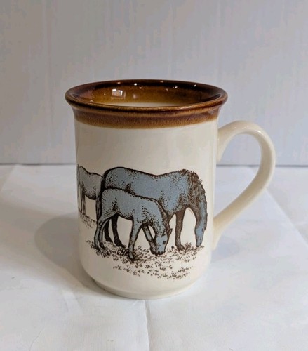 Vintage biltons grey horses - vintage,