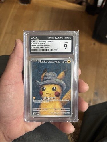 Cgc pikachu with grey - grey, felt