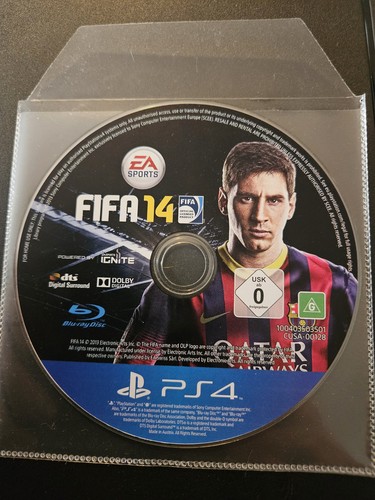 Fifa disc only ps4 - (2014),