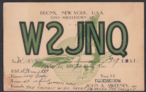 W2jnq john sweeney - w2jnq, a