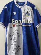 Bristol rovers hand signed - hand,