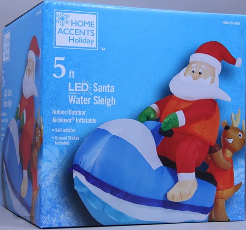 Gemmy christmas santa - 5,