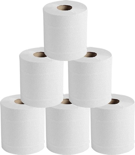 White centre feed rolls 2ply - centre,