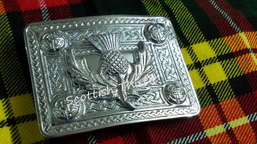 Scottish kilt belt buckle - kilt,