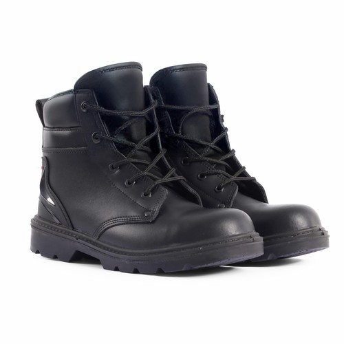 Mens black steel toe - toe, work