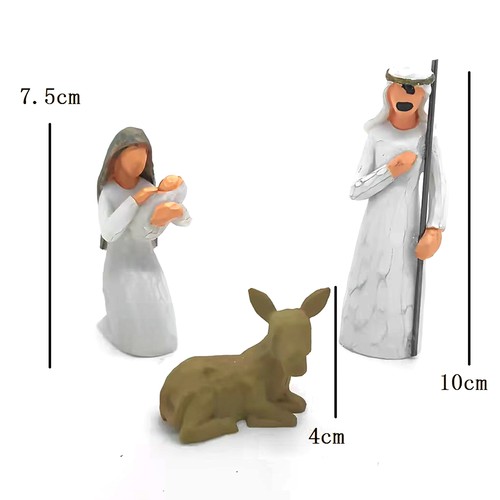 6pcs nativity figures set - 6pcs,