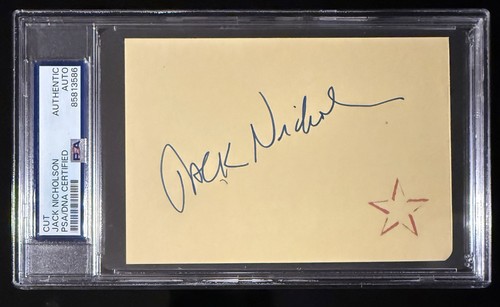 Jack nicholson signed vintage - nicholson,