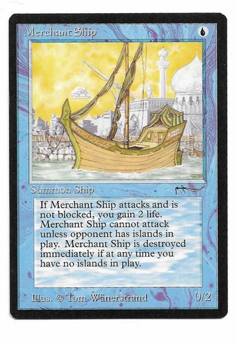 Mtg merchant ship arabian - ship, x1