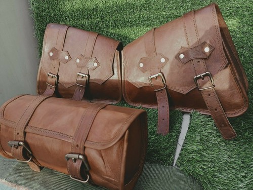 Bag motorcycle leather - motorcycle,