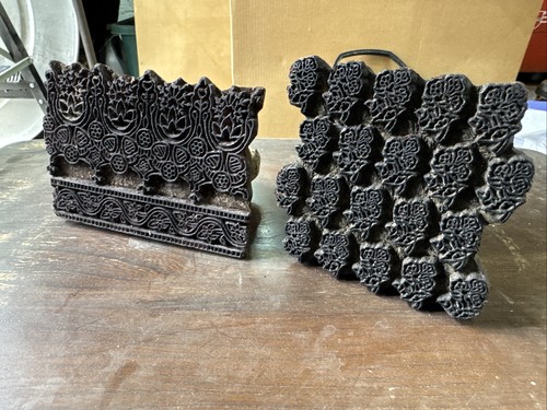 Vintage hand carved indian - vintage,