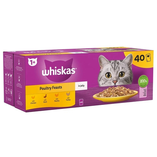 85g whiskas poultry - whiskas, 1+