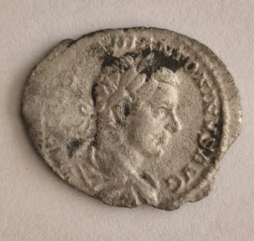 Ancient roman copper silvered - ancient,
