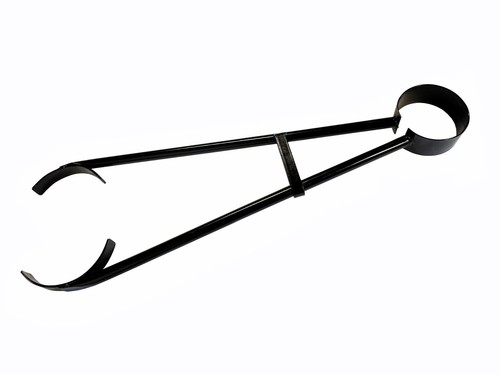 Foundry crucible flask tongs - foundry,