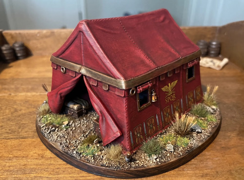 Roman tent tabletop games - tent,,