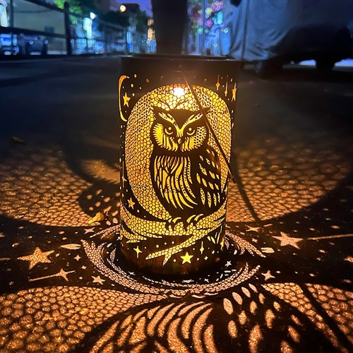 Owl solar powered led - owl,