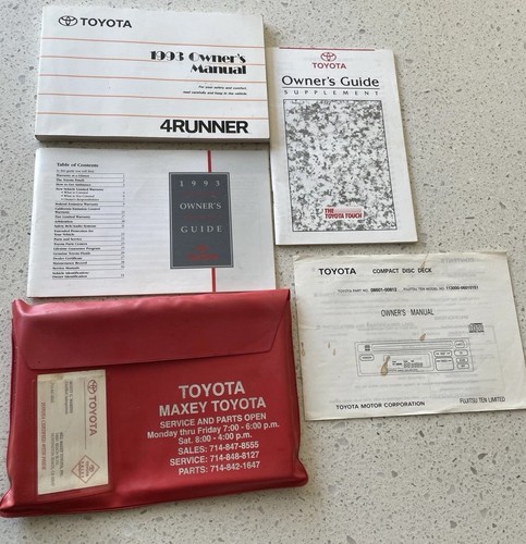 1993 toyota 4runner owners - 1993,