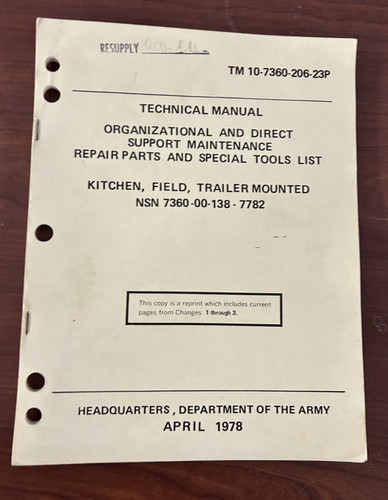 1978 kitchen field trailer - 1978,