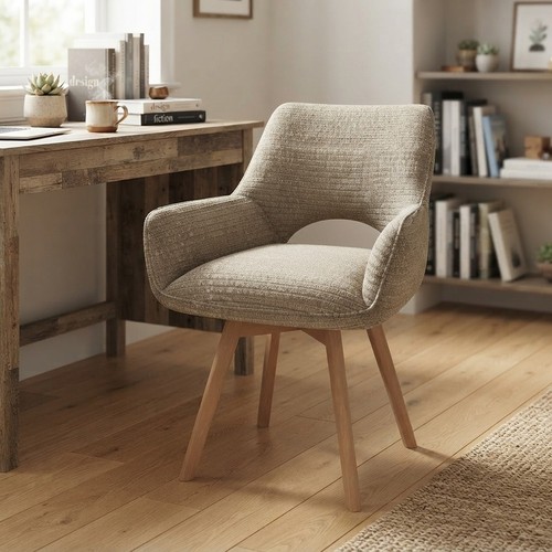 Luxury khaki swivel dining - luxury,