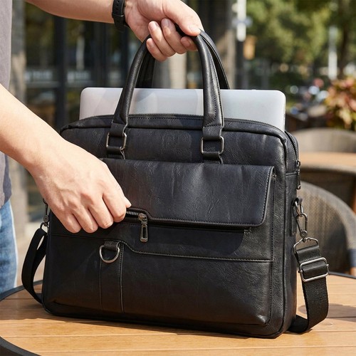 Mens leather laptop shoulder - laptop,