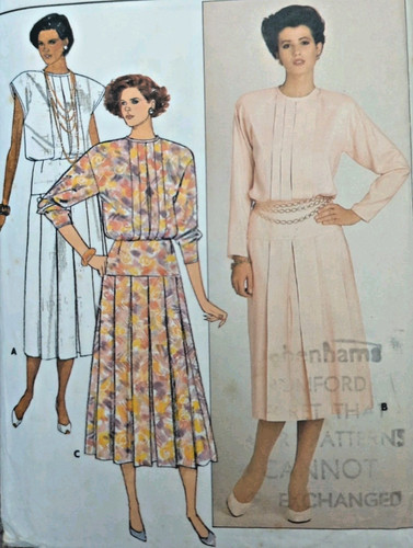 Vintage 1980s butterick 3621 - butterick,