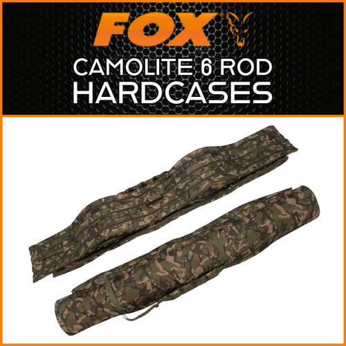 Fox camolite rod hardcases - rod,