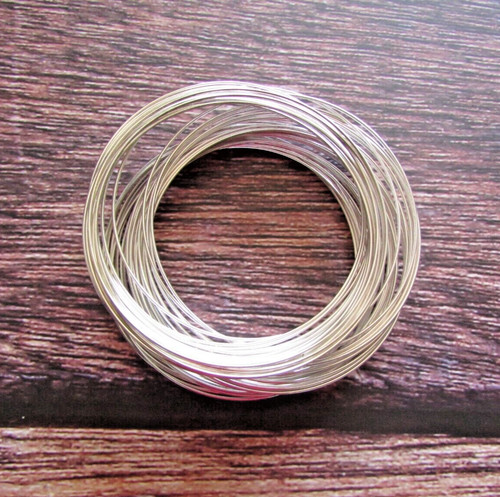 Memory wire loops silver - wire,