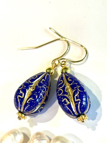 Cobalt blue and - gold, midnight