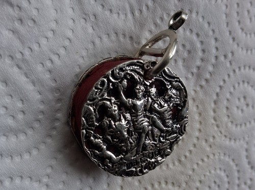Solid silver pincushion london - silver,