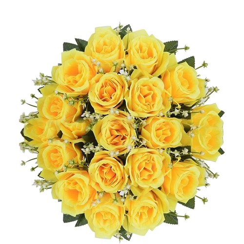 Heads silk rose - 18,