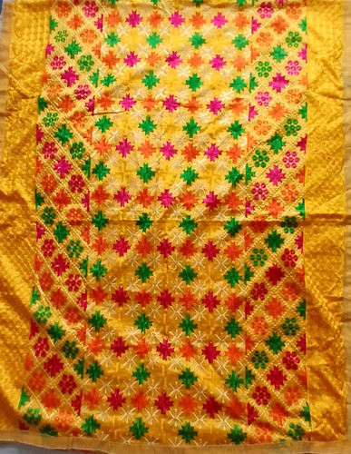 Phulkari dupatta embroidery - phulkari,