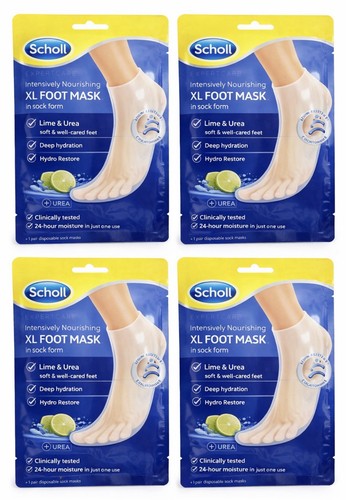 Pairs scholl foot mask - xl,