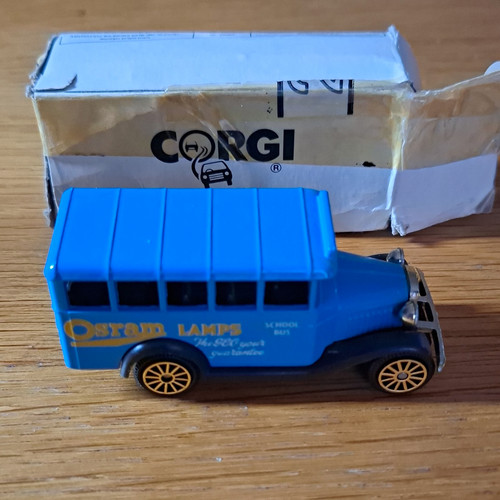 Corgi osram lamps school bus - corgi,