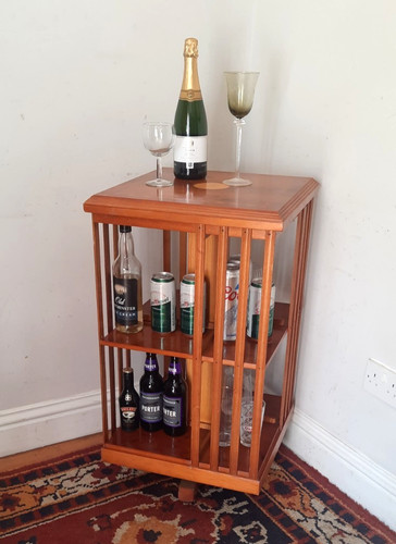 Vintage revolving bookcase - vintage, or