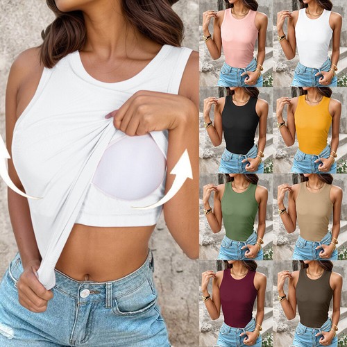 Womens camisole built bra - camisole,
