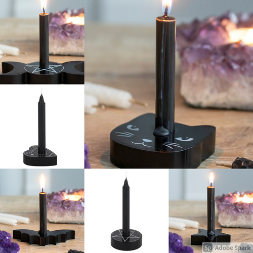 Spell candle holders - candle, holders,