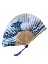 Folding fan hand held silk - folding,