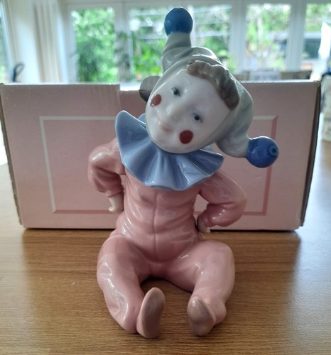 Vintage nao lladro jester - nao,