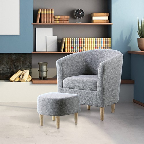 Single sofa seat - sofa, fabric