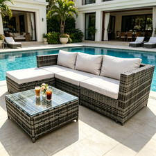 Seater rattan garden - 4,