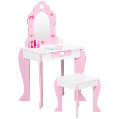 Kids vanity set with - kids, mirror