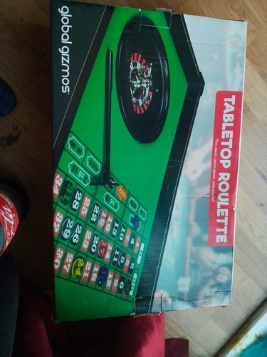 Tabletop roulette game with - tabletop,