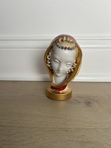 Vintage italian lady head bust - vintage,