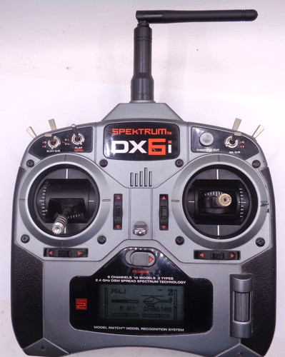 Spektrum dx6i dsm2 4ghz - dx6i, 2.4ghz